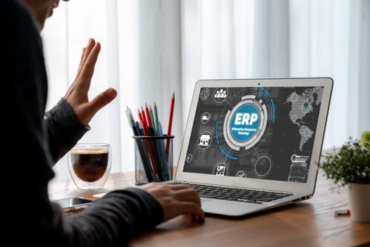 ERP enterprise resource planning software for modish business to plan the marketing strategy