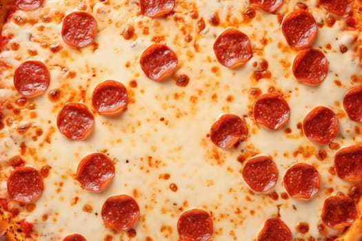 Top view Pizza for advertising background.