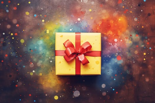 Top view Merry Christmas and Happy Holidays greeting card, frame, banner.