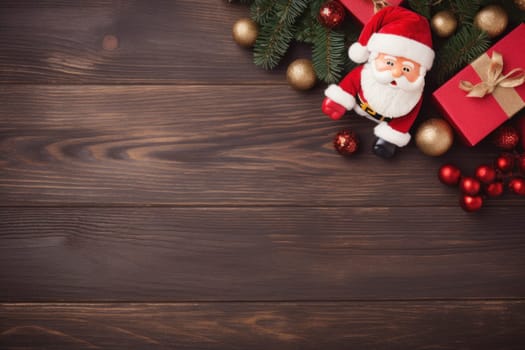 Christmas day background with Copy space.