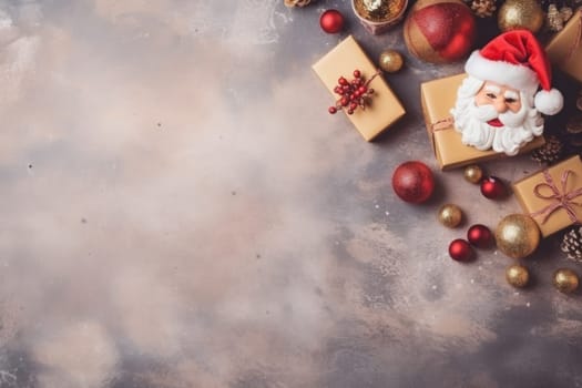 Christmas day background with Copy space.