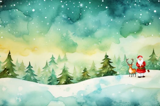 Merry Christmas artistic templates greeting card.