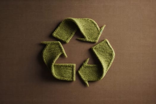 recycle icon concept illustrator background.