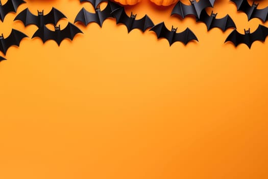 Halloween Day on the abstract background.