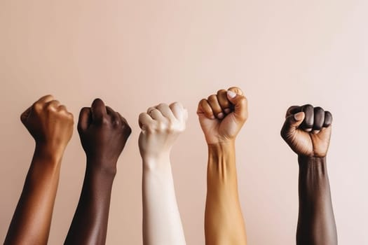 no room for racism concept abstract background wallpaper.