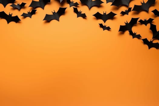 Halloween Day on the abstract background.