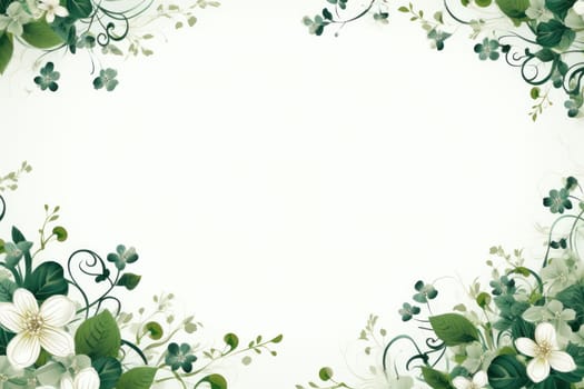 flower flora blossom background, Generative AI.