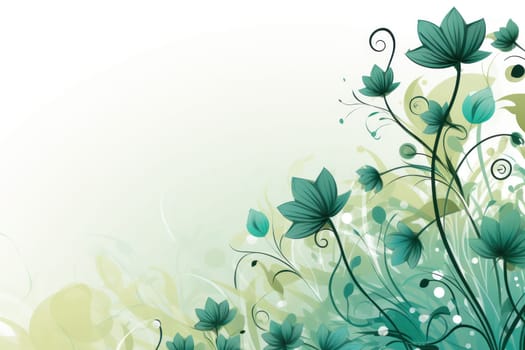 flower flora blossom background, Generative AI.