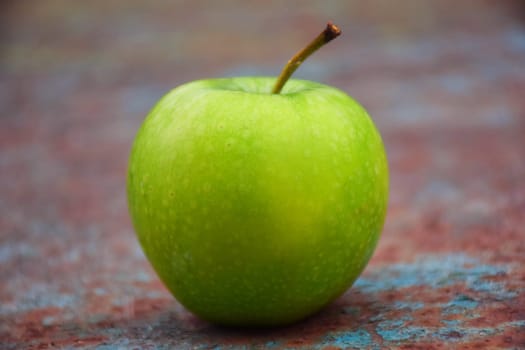 Lots of green apples. Background of apples. High quality photo