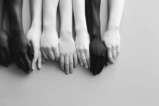 no room for racism concept abstract background wallpaper.