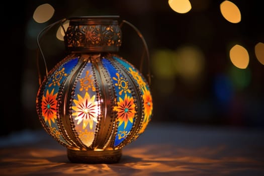 Happy Diwali Celebration concept background.