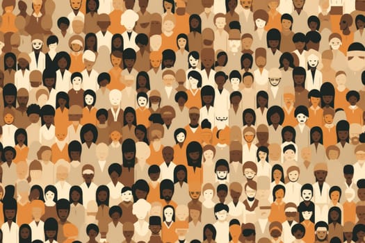 no room for racism concept abstract background wallpaper.