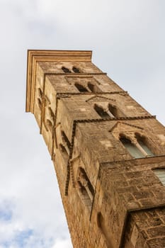 Bonifacio town, medieval citadel in Corsica Island, France