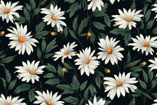 flower flora blossom background, Generative AI.