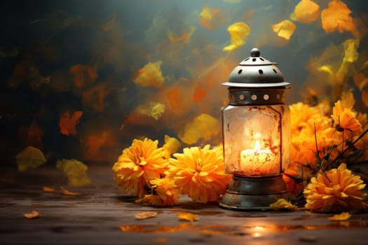 Happy Diwali Celebration concept background.