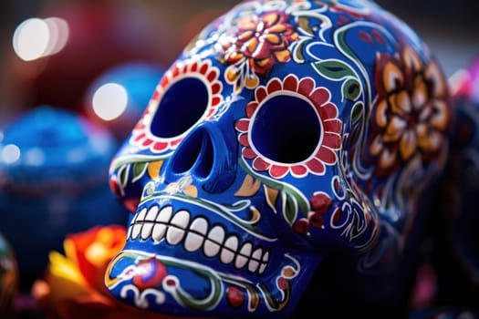 Photo of Day of the dead concept background.