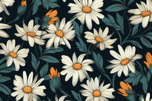 flower flora blossom background, Generative AI.