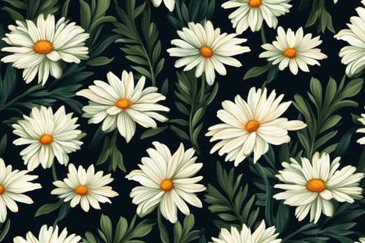 flower flora blossom background, Generative AI.