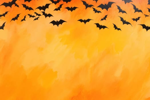 Halloween Day on the abstract background.