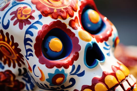 Photo of Day of the dead concept background.