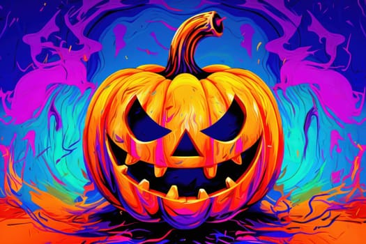 abstract halloween wallpaper or poster illustrations.