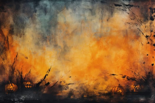 Halloween Day on the abstract background.
