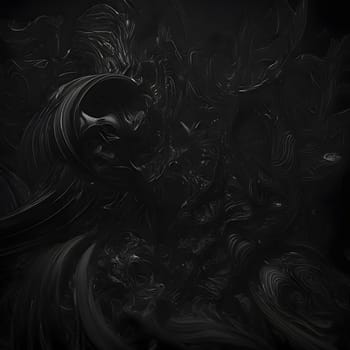 abstract black matter background, neural network generated art. Digitally generated image. Not based on any actual scene or pattern.