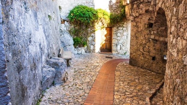 Eze village, medieval village in Provence, French Riviera