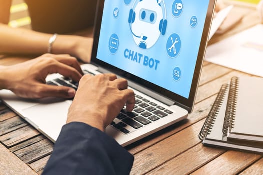 Chatbot software application for modish online business that automatically reply to customer questions