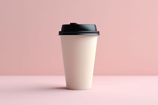 Mock up of Disposable Coffee Cups Tea Cups Paper cup.