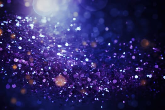Happy New Year Celebration Sparkles. Generative AI.