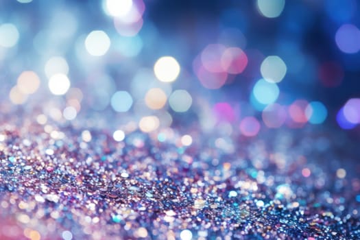 Abstract blurred rainbow glitter background Bright and colorful background.