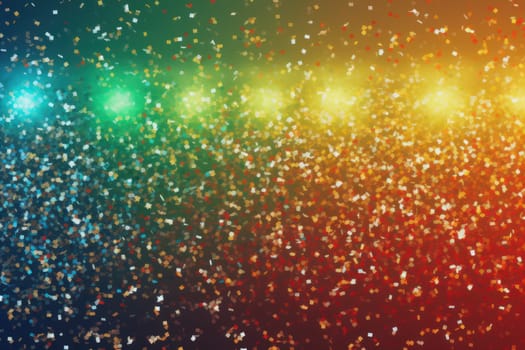 Abstract blurred rainbow glitter background Bright and colorful background.