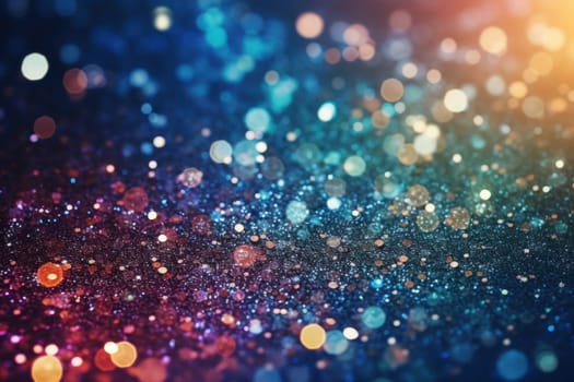 Abstract blurred rainbow glitter background Bright and colorful background.