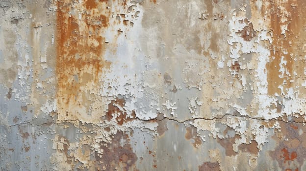 Time worn texture of a rustic facade. Created using AI generated technology and image editing software.