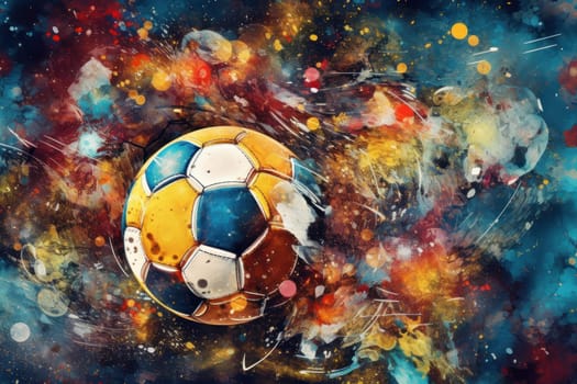 Sports Background Advertising sport life concept.