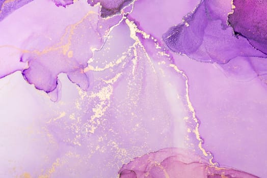 Abstract purple paint background. Acrylic texture with marble pattern. High quality photo