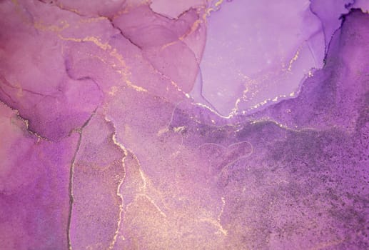 Abstract purple paint background. Acrylic texture with marble pattern. High quality photo
