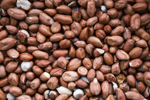 A Background Image Of Raw Peanuts