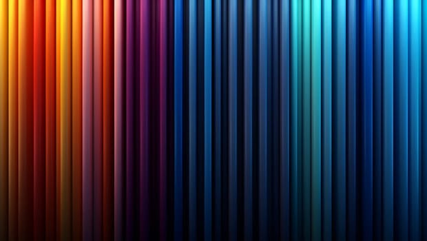 Vertical multi-colored lines. Lots of colored stripes one after another. Colorful background. High quality photo