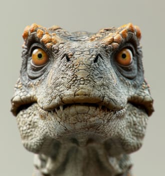 a close up of a dinosaur with big ears in 3k