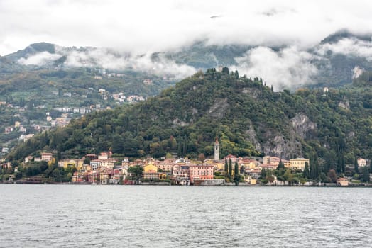 Little town of Varenna at lake Como, Italy