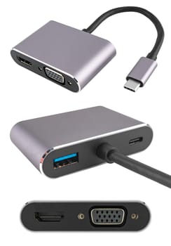 usb-hub adapter, cable for computer