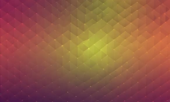 A gradient wallpaper with Diamond shapes using olive and dark magenta gradient colors. Generative AI.