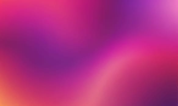 A gradient wallpaper with Toroidal shapes using fuchsia and palevioletred gradient colors. Generative AI.