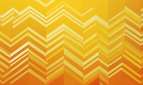 A gradient wallpaper with Zigzag shapes using yellow and ghost white gradient colors. Generative AI.