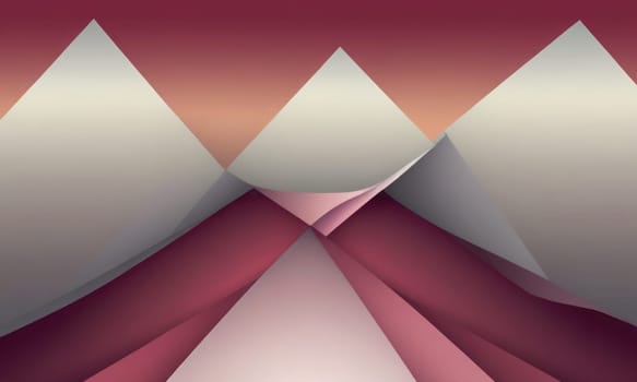 A gradient wallpaper with Buttress shapes using maroon and lightslategray gradient colors. Generative AI.