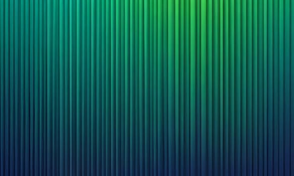 A gradient wallpaper with Ribbed shapes using navy and forest green gradient colors. Generative AI.