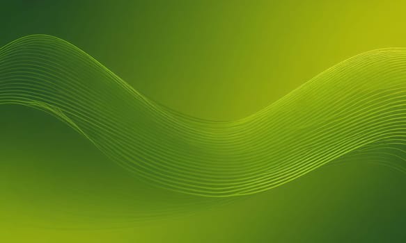 A gradient wallpaper with Parabolic shapes using olive and darkolivegreen gradient colors. Generative AI.