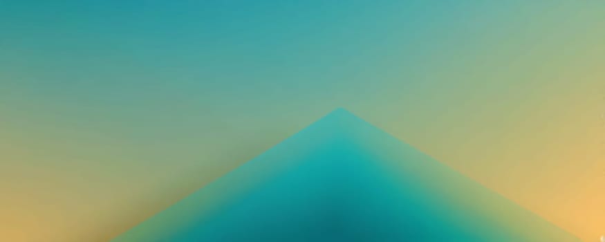 A gradient wallpaper with Cross shapes using teal and wheat gradient colors. Generative AI.